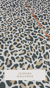 leopard animal pattern wallpaper for walls