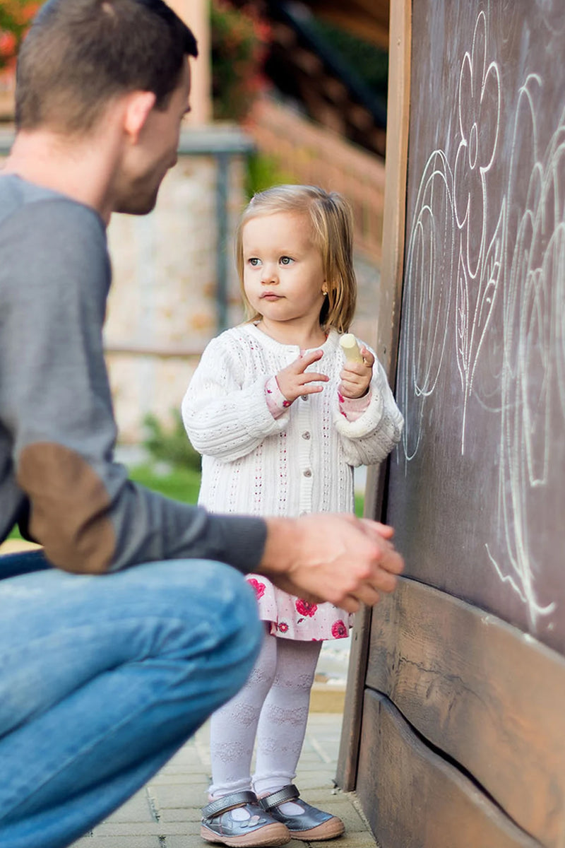 Peel and stick chalkboard